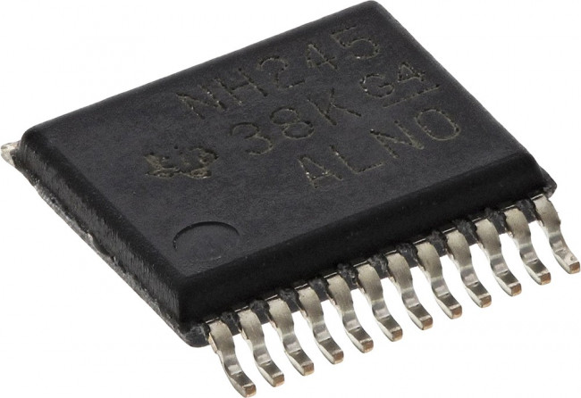 SN74LVC8T245DGVR, приемопередатчик 8 бит 24TSSOP КМОП кристалл