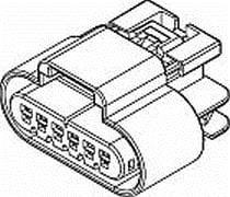 15397578, Automotive Connectors CON GT150 6W F ASM