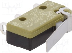 XCF3-J1Z1, Микропереключатель SNAP ACTION; с рычагом; SPDT; ON-(ON)