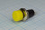 Переключатель кнопочный, d12, 220В, 2.0А, ON-(OFF), желтый, контакты 2C, PBS-16C