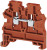 AVK2,5 RD (красный), 304204RP Клеммник на DIN-рейку 2,5мм.кв.