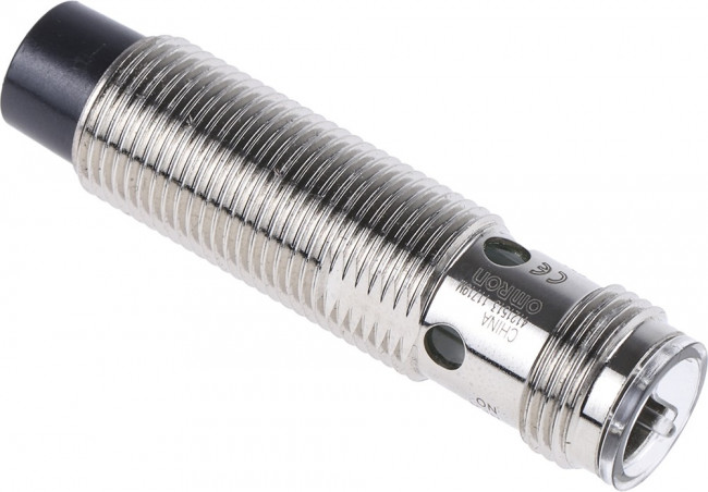 E2A-M12KN08-M1-C1, Inductive Barrel-Style Proximity Sensor, M12 x 1, 8 mm Detection, NPN Output, 10 30 V dc, IP67 E2A-M12KN08-M1-C1, Inductive Barrel-Style Proximity Sensor, M12 x 1, 8 mm Detection, NPN Output, 10 30 V dc, IP67