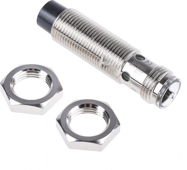 E2A-M12KN08-M1-C1, Inductive Barrel-Style Proximity Sensor, M12 x 1, 8 mm Detection, NPN Output, 10 30 V dc, IP67 E2A-M12KN08-M1-C1, Inductive Barrel-Style Proximity Sensor, M12 x 1, 8 mm Detection, NPN Output, 10 30 V dc, IP67