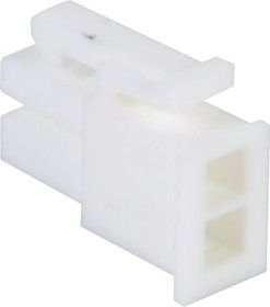 0039013028, Conn Housing RCP 2 POS Crimp ST Cable Mount Natural Mini-Fit Jr. Bag