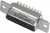 L77HDE15SD1CH4RHNVGA, D-Sub High Density Connectors Dsub, Stamped Signal 3A, High Density, Right Angle PCB Thru Hole, FP=8.89mm (.350"), 15