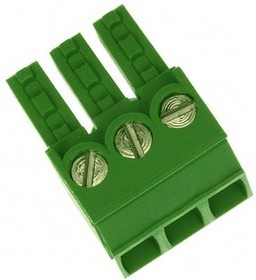 284507-3, TERMINAL BLOCK PLUGGABLE, 3 POSITION, 30-14AWG