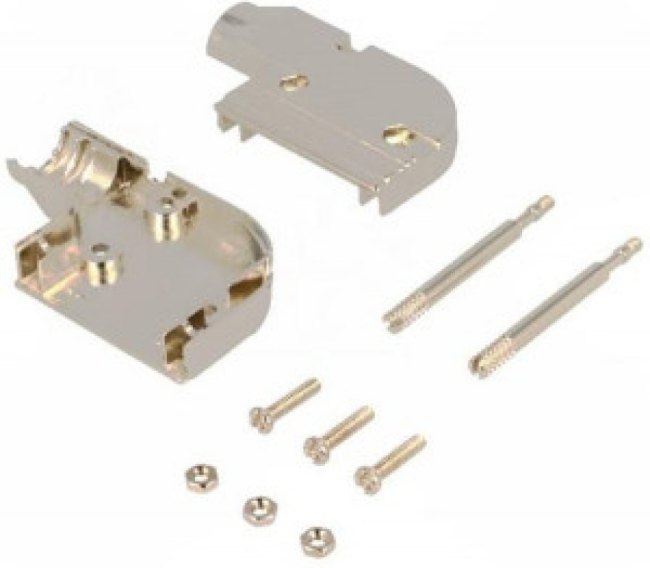 DSC-815K, Корпус для разъемов D-Sub, D-Sub HD 26pin,D-sub 15pin, UNC4-40