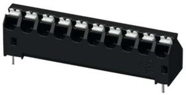 SPTA-THR 1,5/ 7-5,08 R56, Клеммная колодка типа провод к плате, 5.08 мм, 7 вывод(-ов), 16 AWG, 1.5 мм², Вставной