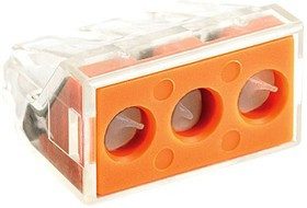 Клемма строительно-монтажная СМК 773-173 3-проводная 2.5-6кв.мм с пастой (уп.50шт) PROxima EKF plc-smk-773-173