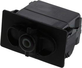 V8D1S00B-00000-000, Rocker Switches 1-pole, (ON) - OFF - (ON), 20A 12VDC not HP rated, Non-Illuminated, Sealed V-Series Switch Only, .250 Ta