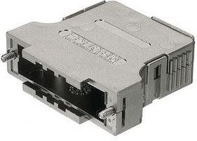 172704-0111, D-Sub metallized hood Poles 9