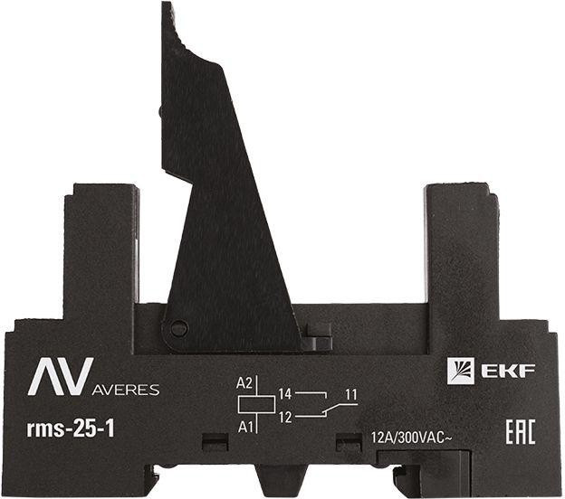 Разъем для реле РM slim 25/1 AVERES EKF rms-25-1