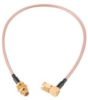 65503603215306, RF Cable Assembly, SMA Male Angled - SMA Female Straight, 152.4mm, White 65503603215306, RF Cable Assembly, SMA Male Angled - SMA Female Straight, 152.4mm, White