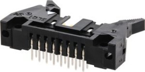 HIF3BA-16PA-2.54DS, HIF3B Series Right Angle Through Hole PCB Header, 16 Contact(s), 2.54mm Pitch, 2 Row(s), Shrouded HIF3BA-16PA-2.54DS, HIF3B Series Right Angle Through Hole PCB Header, 16 Contact(s), 2.54mm Pitch, 2 Row(s), Shrouded