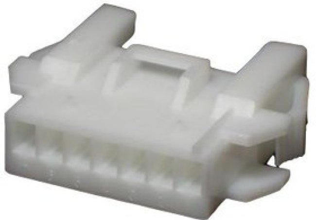XMR-07V, -25-~+85- 2.5mm 1x7P 7 1 P=2.5mm Rectangular Connectors Housings