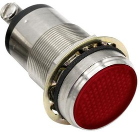 556-150A-304F, LED Panel Mount Indicators 1in FLAT RED