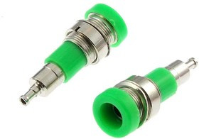 Z010 4mm panel jack GREEN