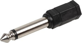 PSG08616, Переходник разъема, Моно - 3.5мм, 1 вывод(-ов), Гнездо, Моно - 6.35мм, 1 вывод(-ов), Штекер PSG08616, Переходник разъема, Моно - 3.5мм, 1 вывод(-ов), Гнездо, Моно - 6.35мм, 1 вывод(-ов), Штекер