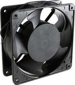 EC1238A2HSL, Вентилятор 220В, 120х120х38мм гибкий вывод , подш. скольжения, 2500 об/мин