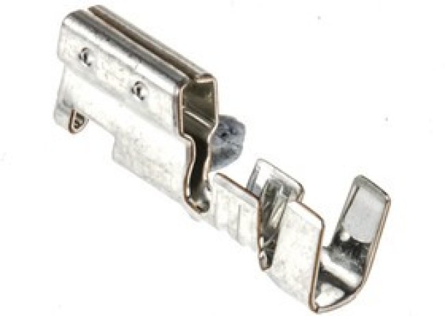 39-00-0022, SPOX Series Female Crimp Terminal, 24AWG Min, 18AWG Max