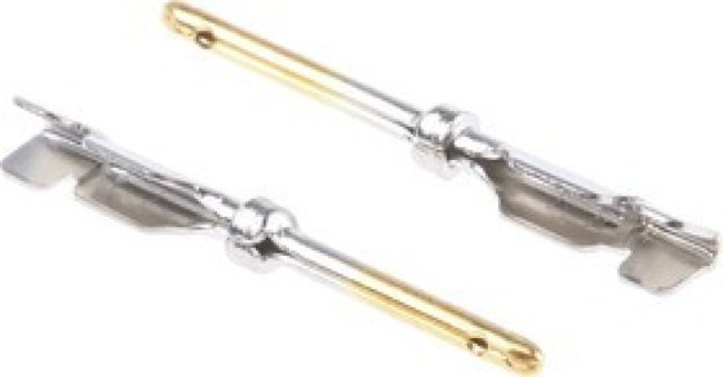 09560008175, D-Sub High Density Series, Male Crimp D-sub Connector Contact, Gold, 26 24 AWG