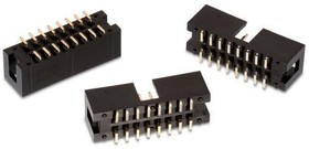 61231620621, Headers &amp; Wire Housings WR-BHD 2.54mm Male 16P SMT Gold Box Hdr