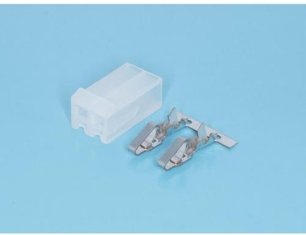 Гнездо питания PHU на кабель, 1 ряд , 2контакта, шаг 3,96мм, PHU-02, контакт №3; Q-2294 гн пит PHU\1x 2\P3,96\каб\\PHU-02 конт[3]