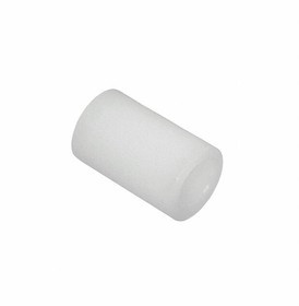 13SP118, Standoffs &amp; Spacers Round Spacer, .194 ID, .313 OD, .500 Length, Natural,Nylon,#10 Screw