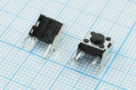 Тактовая кнопка, 7.4x 7.1x 5.3, контакты 2P+2Pкорпус, TS-0