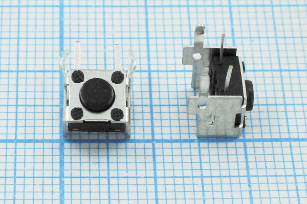 Тактовая кнопка, 7.4x 7.1x 5.3, контакты 2P+2Pкорпус, TS-0