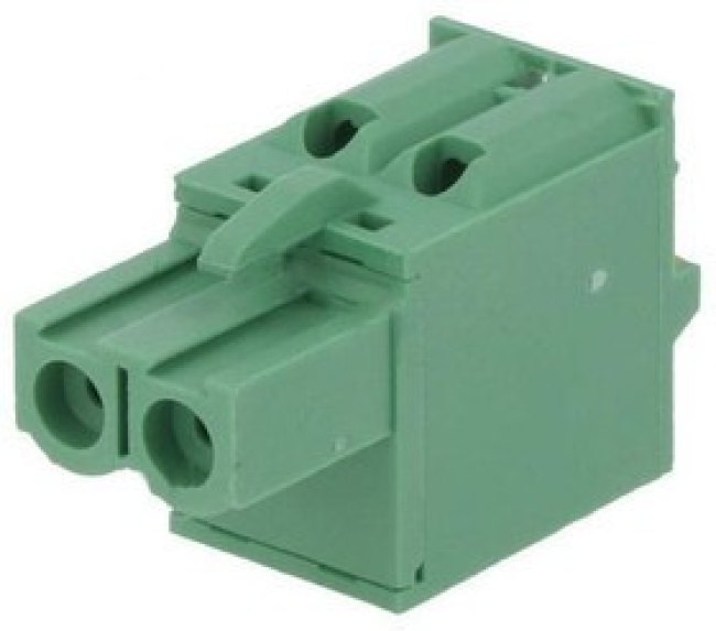 2EDGKDF-5.0-02P-14-00AH, Разъемный клеммник, 5мм, Кол-во полюс: 2, прямой, вилка, "мама"