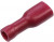FDFD2-187(8) Red, гнездо полностью изолир. 4.75мм на провод 1.5-2.5кв.мм
