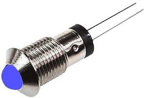 571-520-04-40, LED Indicator, Flying Lead, Fixed, Blue, DC, 4.5V