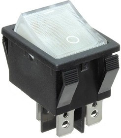 R5BBLKCLRGF1, Rocker Switches Illuminated Rocker Switch