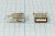 Гнездо USB, Тип A, 4 контакта, вертикальный монтаж на плату; №9456 гн USB \A\4P2C\плат\\USB A-FS