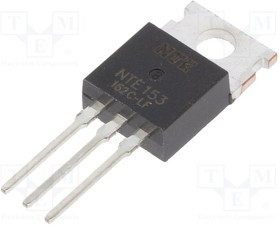 NTE153, Транзистор: PNP, биполярный, 90В, 4А, 40Вт, TO220