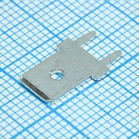 K12-00A(H), Клемма ножевая вертикальная 6.3мм