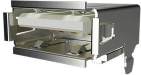 87583-2010RPLF, USB, 2.0 TYPE A, R/A RCPT, 4POS, SMT