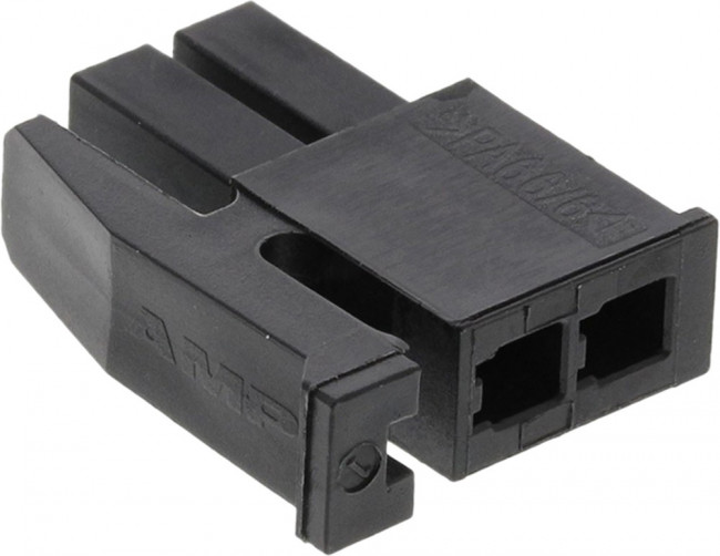 794617-2, Pin &amp; Socket Connectors RECPT DUAL ROW 2P