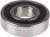 6306-2RS/C3 Single Row Deep Groove Ball Bearing- Both Sides Sealed 30mm I.D, 72mm O.D