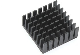 Аллюминиевый радиатор 28х28х11 мм с термоскотчем