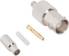 112529, RF Connectors / Coaxial Connectors BNC ST CRIMP JACK RG316-50 OHM DB