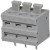 TBL009V-500-03GY-2GY, Fixed Terminal Blocks Terminal block, screwless, 5.00, Vertical, 3, Gray w Gray Button
