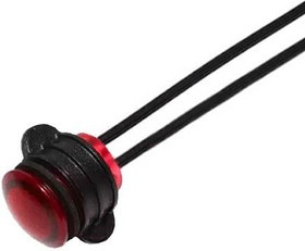 CNX714C200120W, PANEL INDICATOR, 14MM, RED, 120VAC