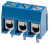 XY301V-A-3P 5mm, Винтовой клеммный блок XY301V-A-3P на 3 клеммы M2.5, шаг 5 мм, 17.5 А, 24-14 AWG