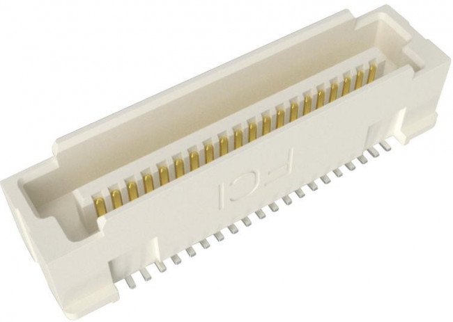 61083-042402LF, Board to Board &amp; Mezzanine Connectors 40P PLUG W/POLARIZATION