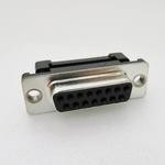 DA15-SF-M1, Conn D-Sub SKT 15 POS 1.38mm IDT RA Cable Mount 15 Terminal 1 Port Tray DA15-SF-M1, Conn D-Sub SKT 15 POS 1.38mm IDT RA Cable Mount 15 Terminal 1 Port Tray