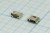 Разъем microUSB REV розетка, тип B, контакты 7C4HP, на плату, угловой, micro B7SD3 REV