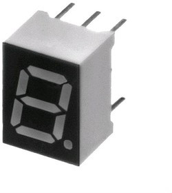 LTS-2801AE, Индикатор 7-сегментный 7мм CA оранжевый