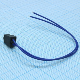 HD110V01A12AR, микропереключатель плунжер герметичный SPNO 12В 0.1А боковое крепление кабель -40:.+85 °С